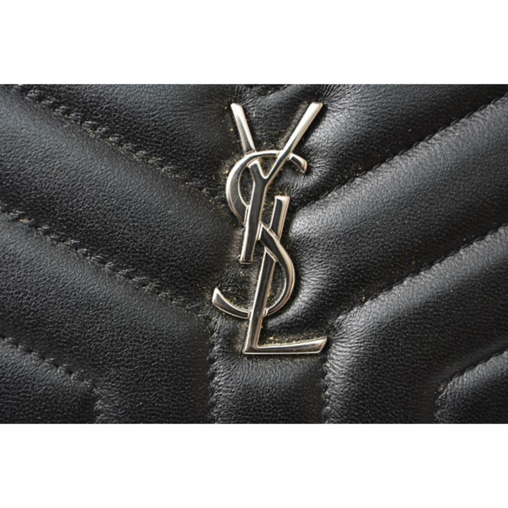 Saint Laurent Paris Wallet Long Wallet Leather Black - Picture 2 of 9